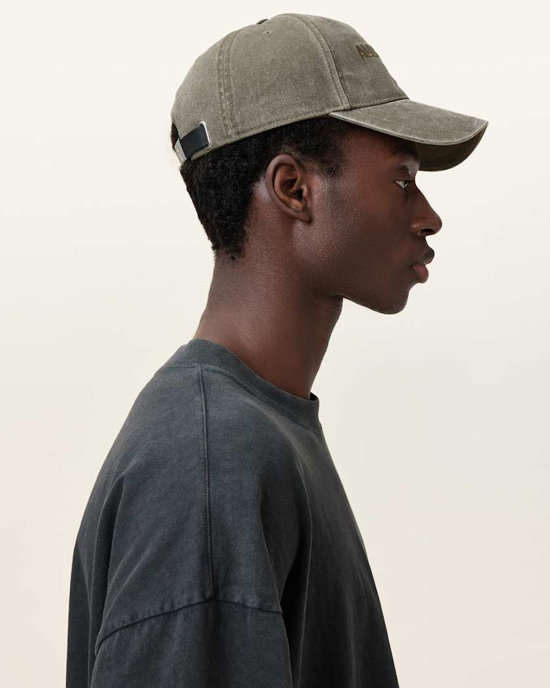 ALLSAINTS UNDERGROUND LOGO PRINT BASEBALL CAP outlook