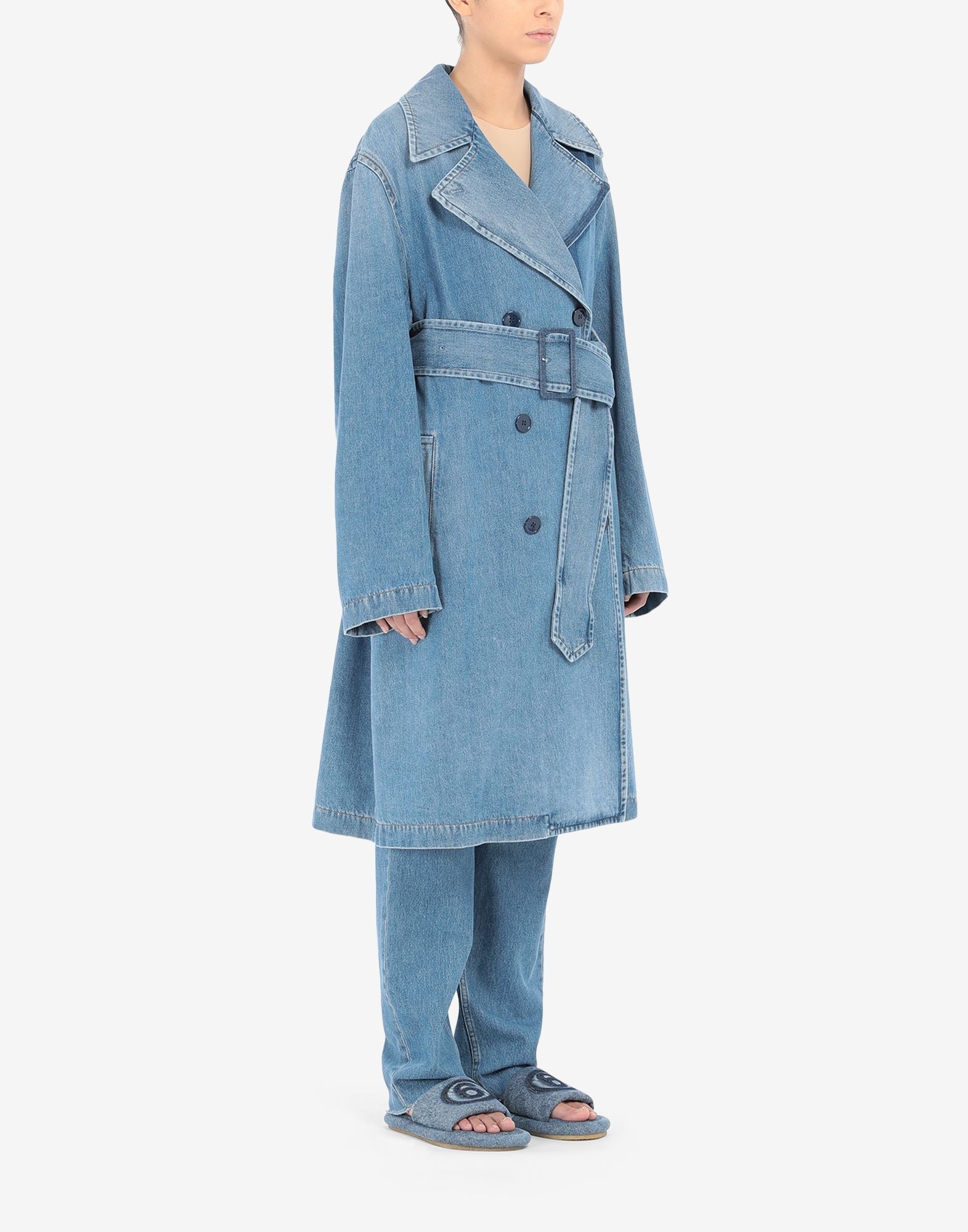 Shadow denim trench - 3