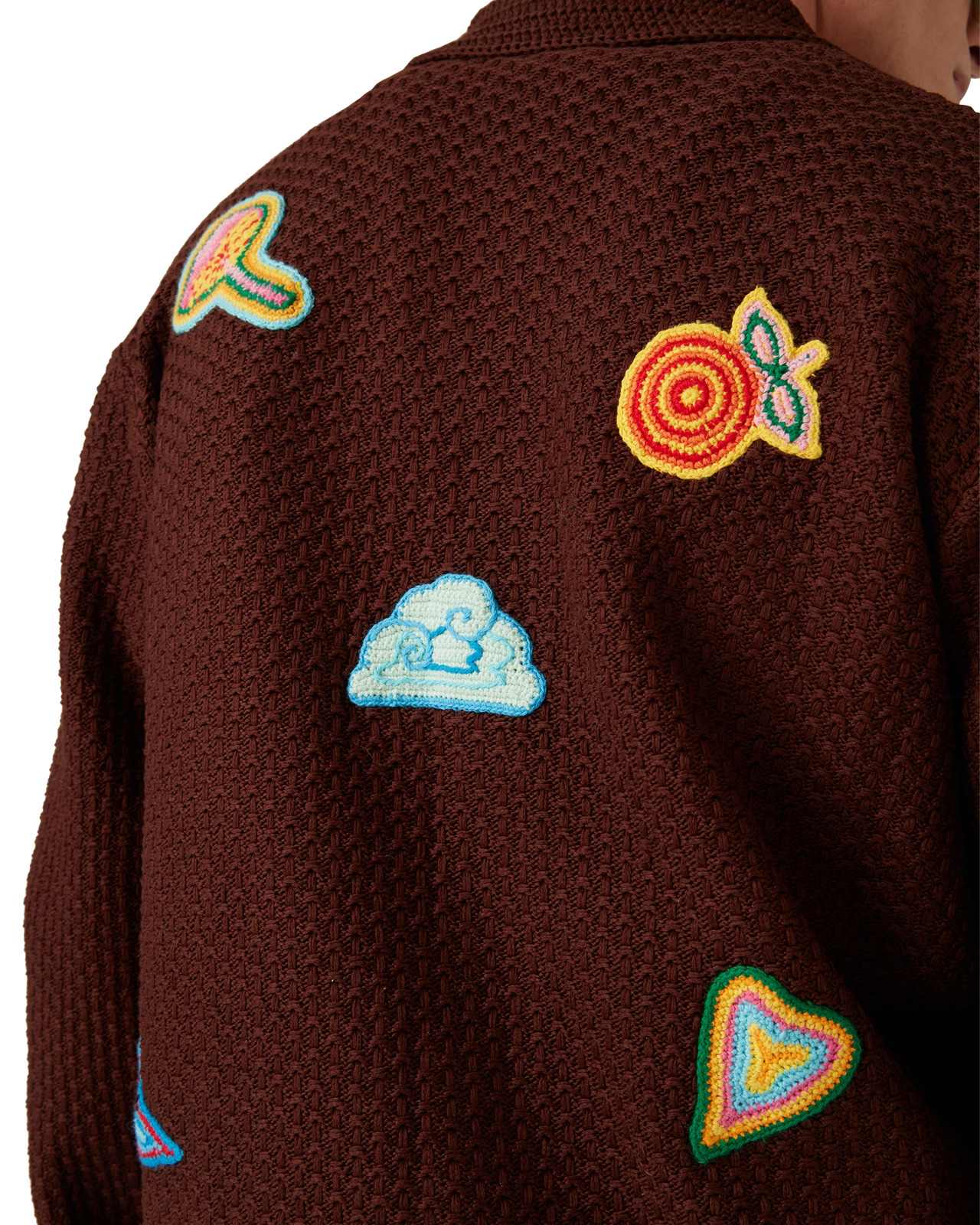 Crochet Motif Shirt | Casablanca Paris - 5