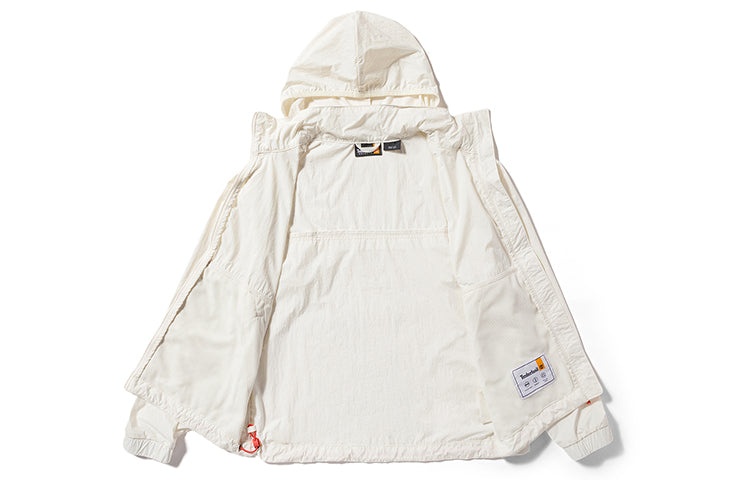 (WMNS) Timberland Anti-Uv Windbreaker Jacket 'Vintage White' A5PEJ-CM9 - 3
