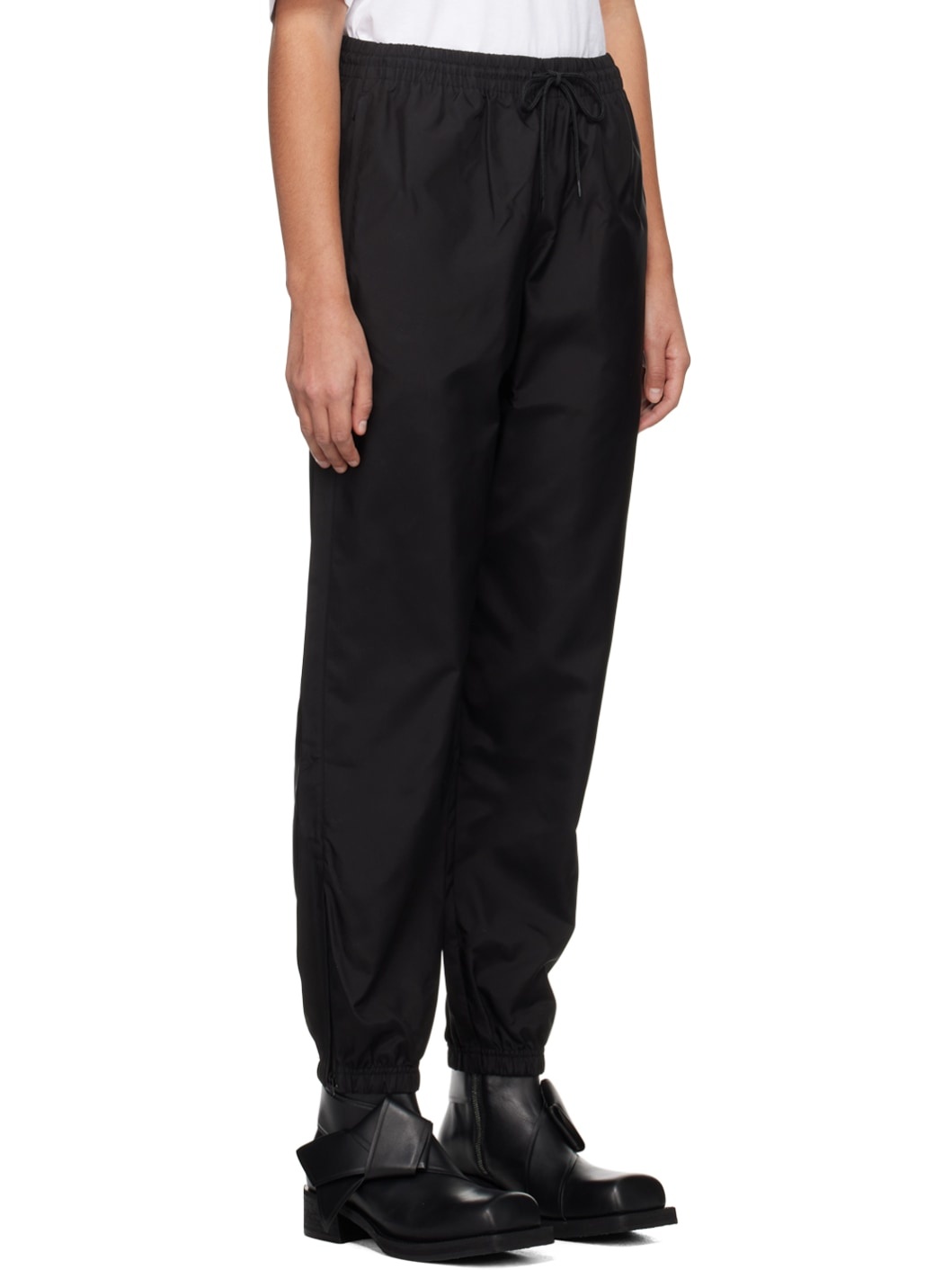Black Utility Trousers - 2