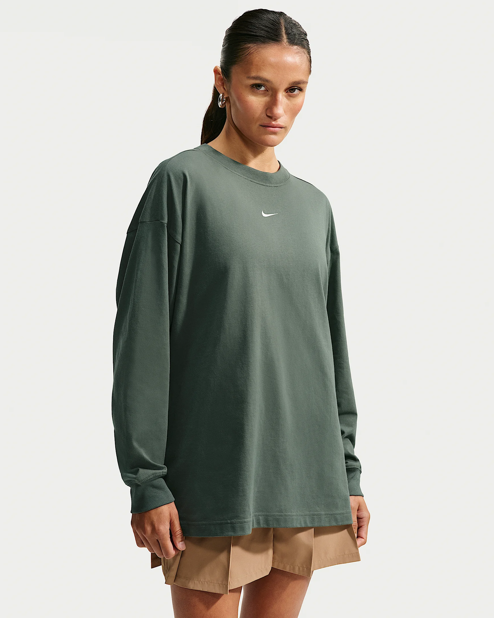 Nike Sportswear Classic Women's Oversized Long-Sleeve T-Shirt - 1