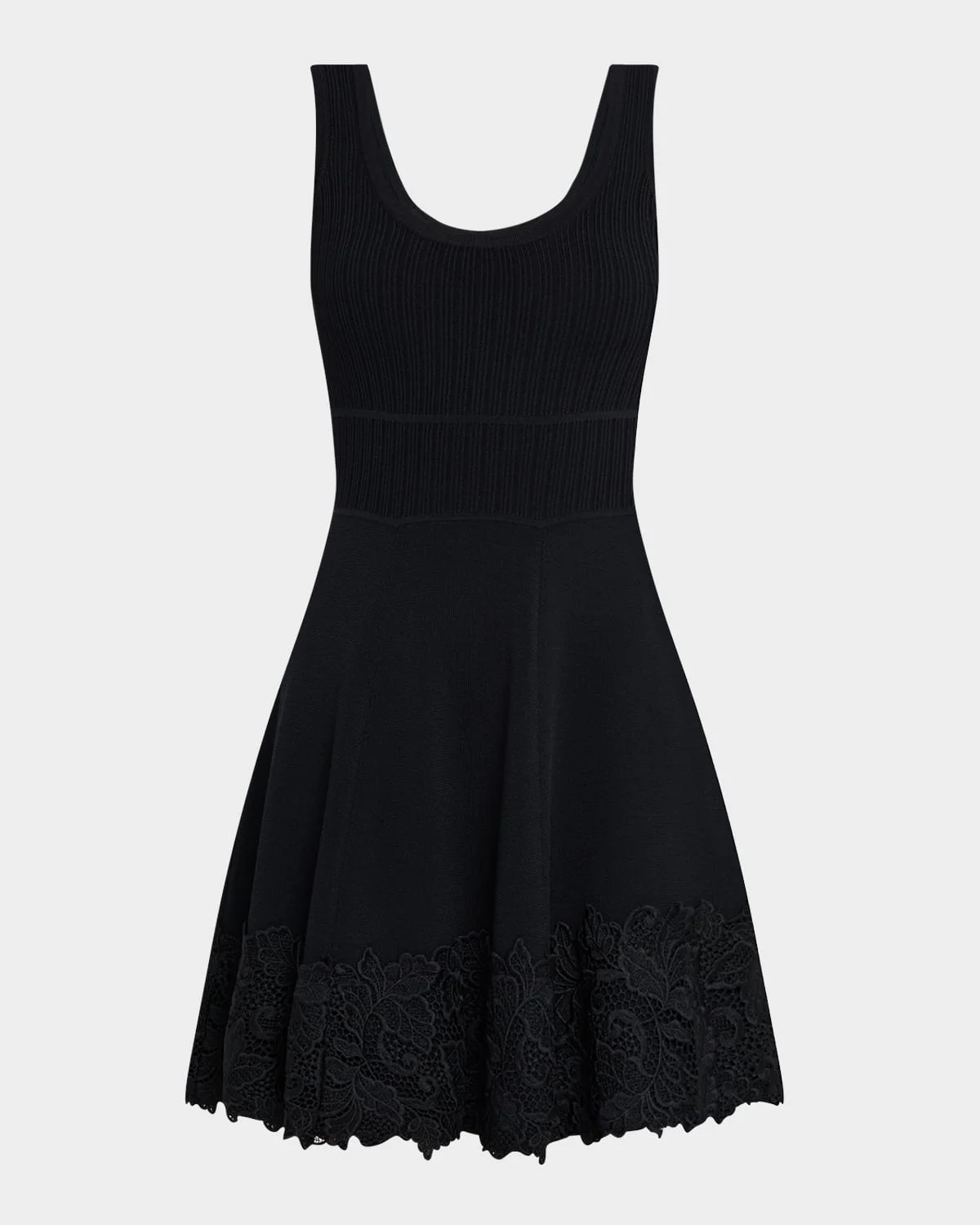 Orpheus Lace Combo Mini Dress - 1