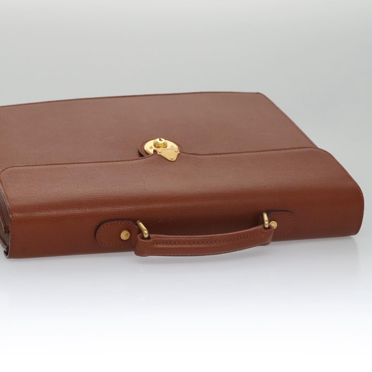 Burberry Business Bag Leather Brown - 6