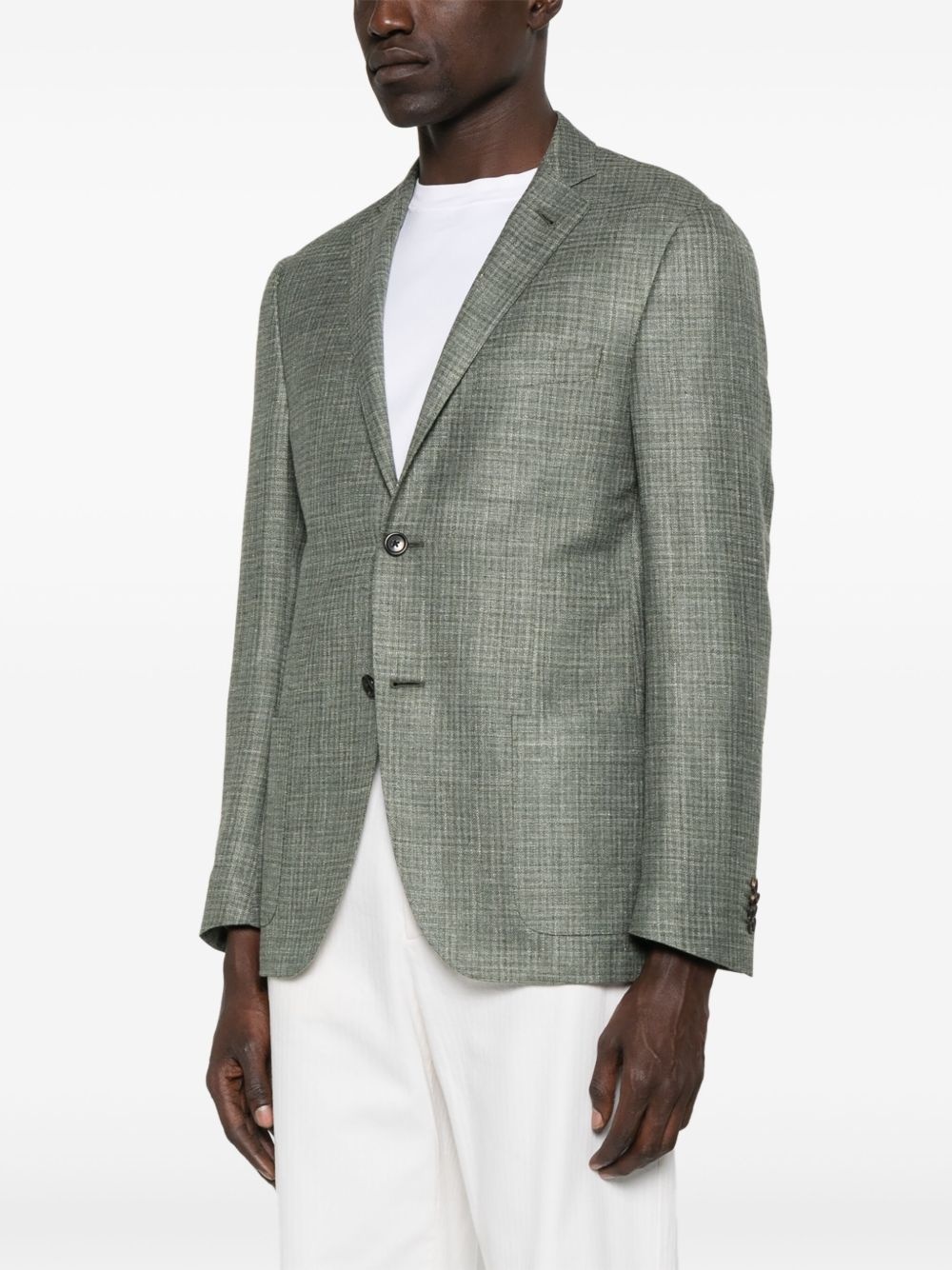 patch-pocket blazer - 3