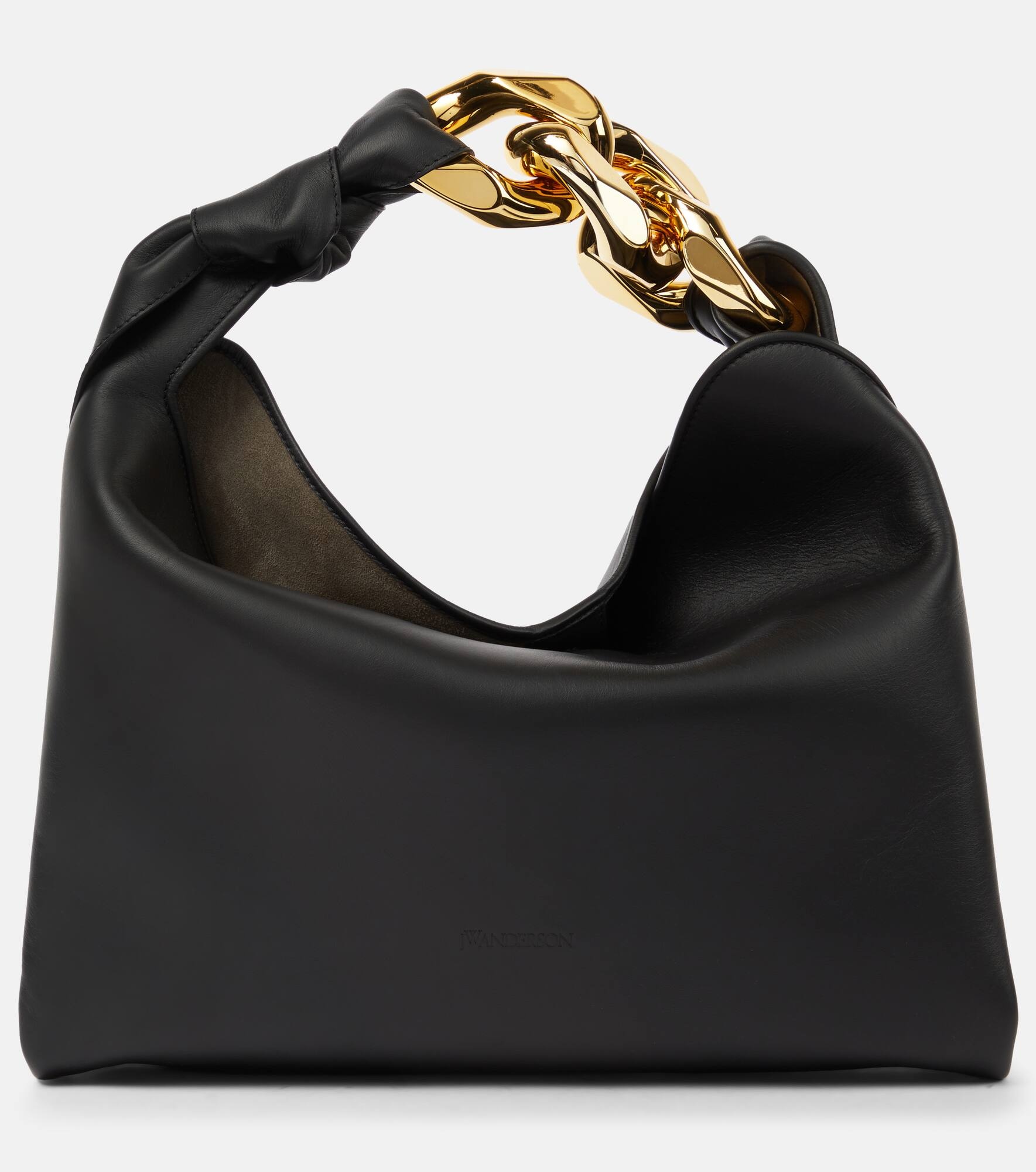 Chain Small leather shoulder bag - 1