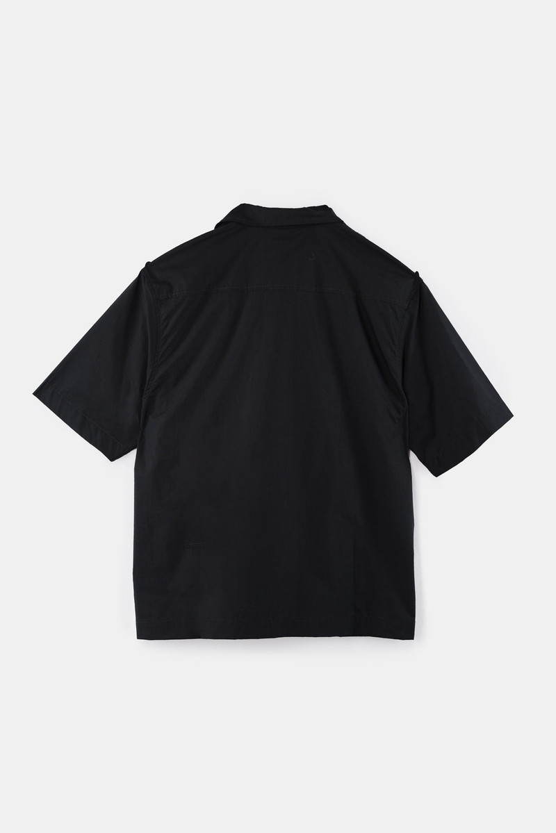 SHORT SLEEVES SHIRT / petrol blue 3