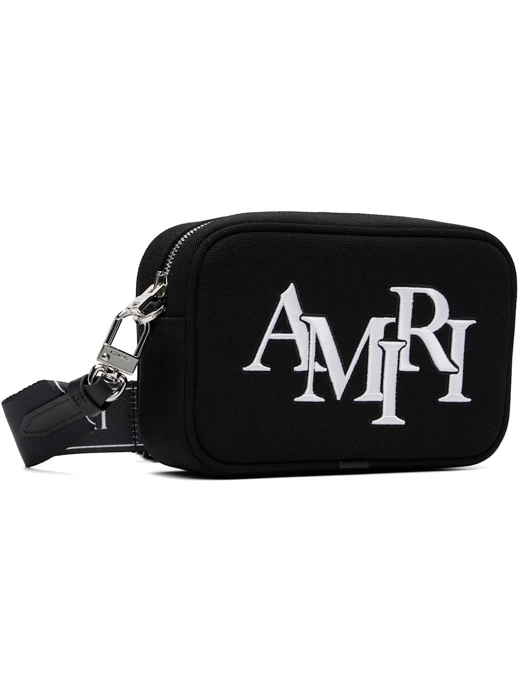 Black 'AMIRI' Staggered Camera Bag - 2