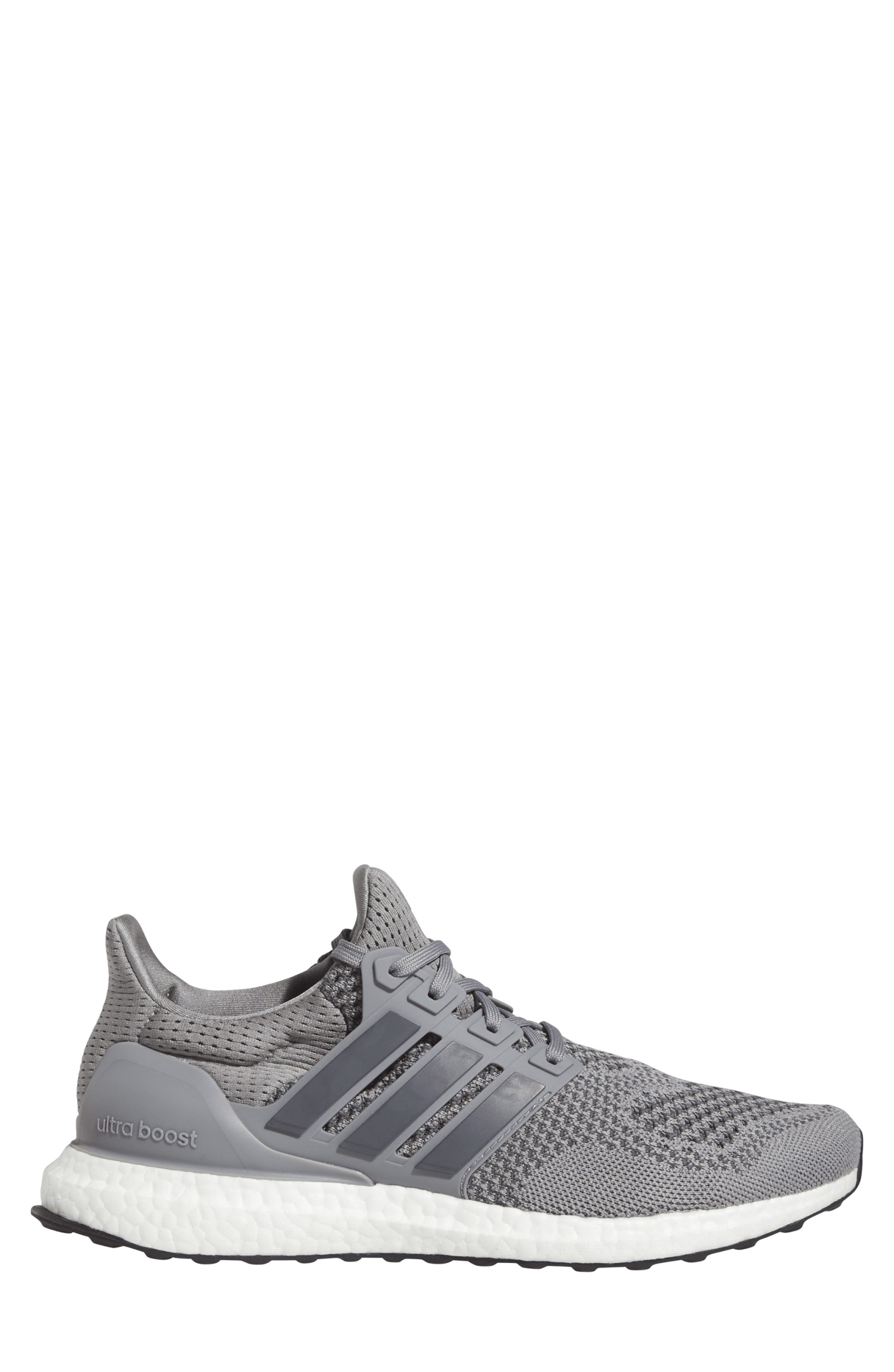 adidas Ultraboost 1.0 Running Sneaker in Grey/Core Black at Nordstrom - 3