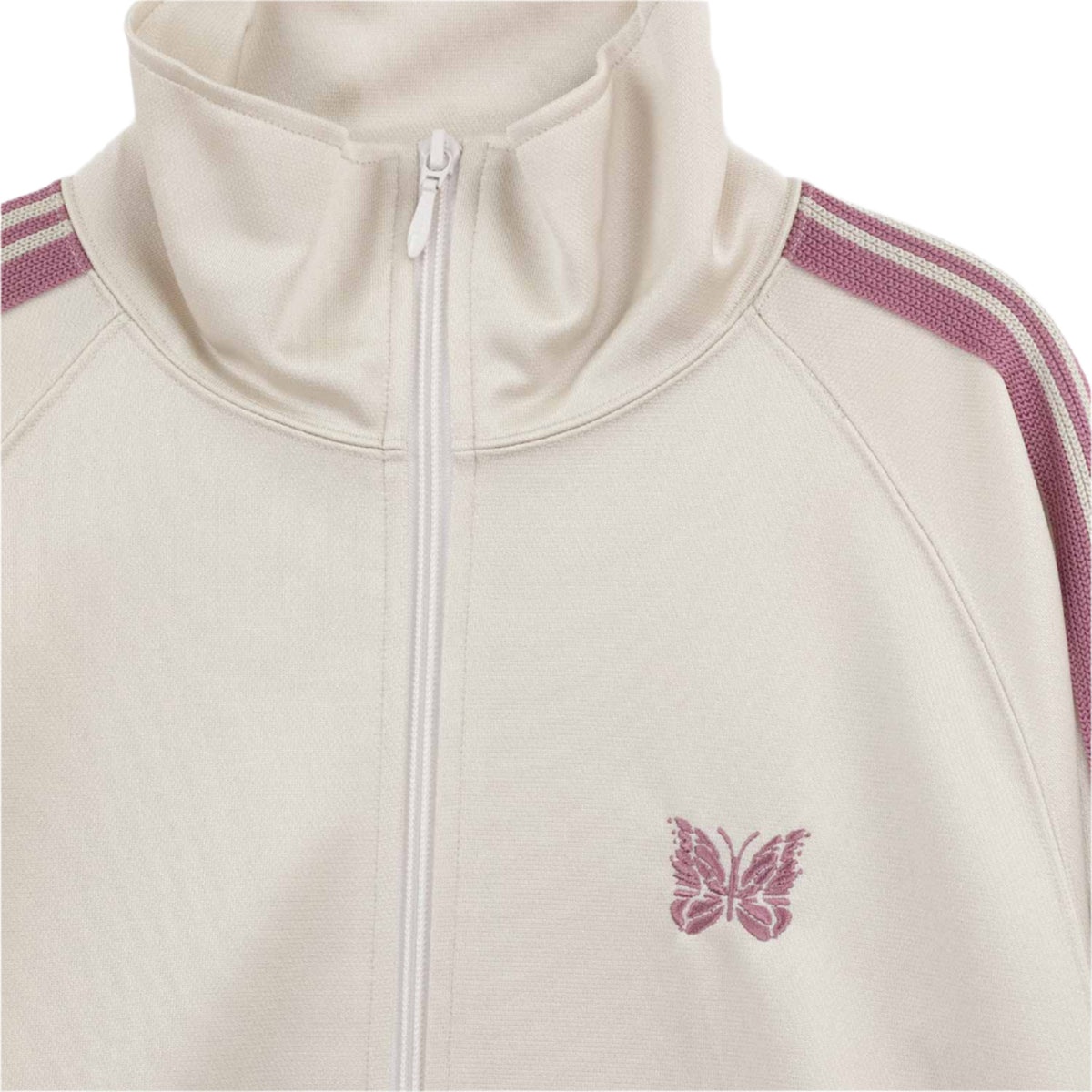 POLY SMOOTH TRACK JACKET (IVORY) - 3