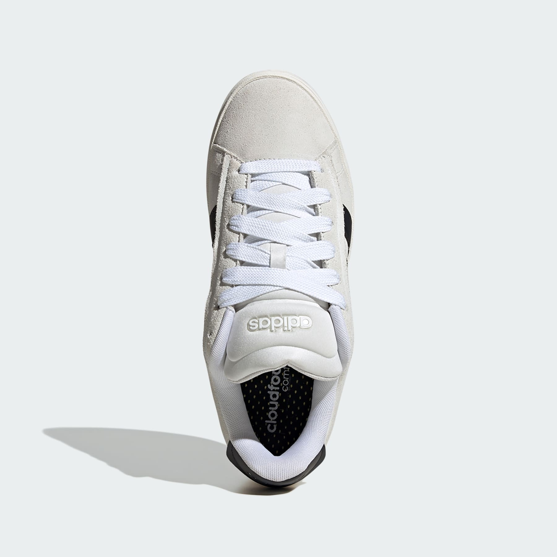 adidas gazelle silver green womens adidas Men's Grand Court Alpha 00 Sneakers | Black/White/Gum main image 1