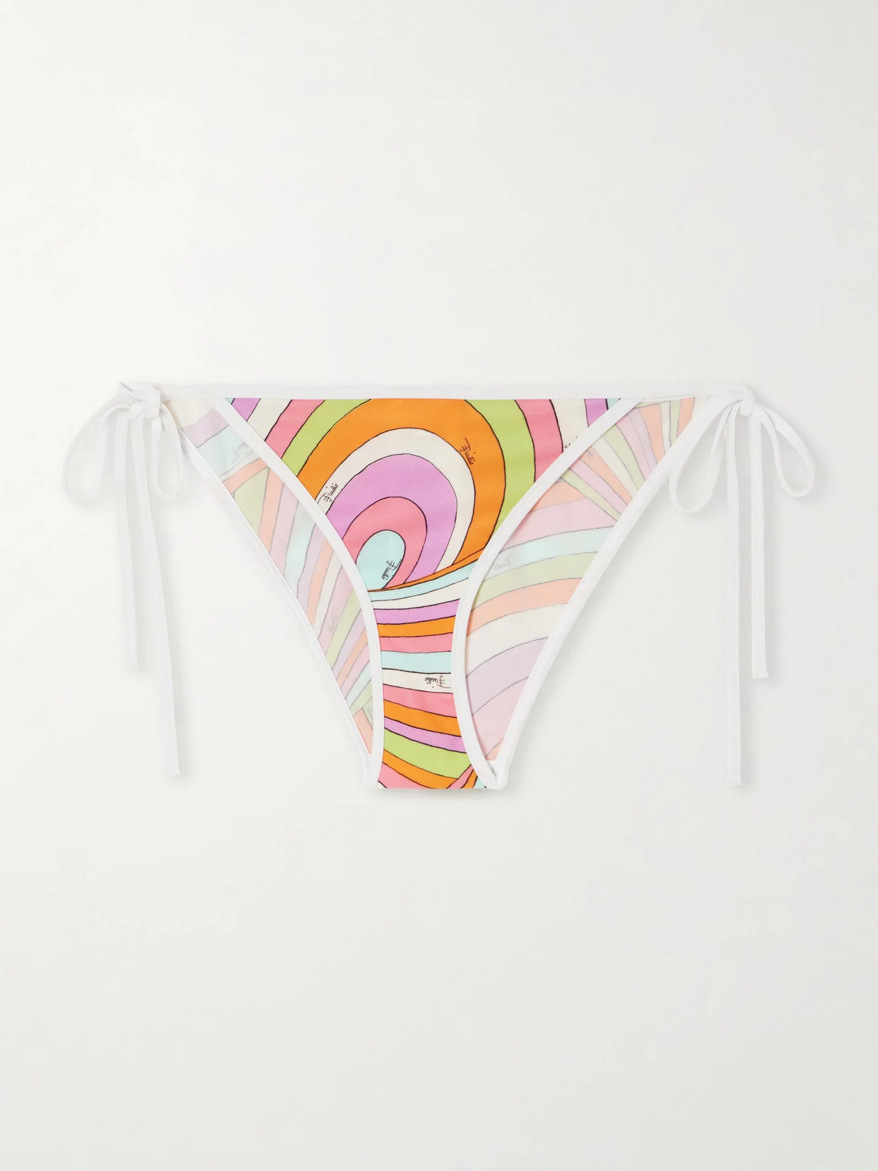Printed Bikini Briefs - 1