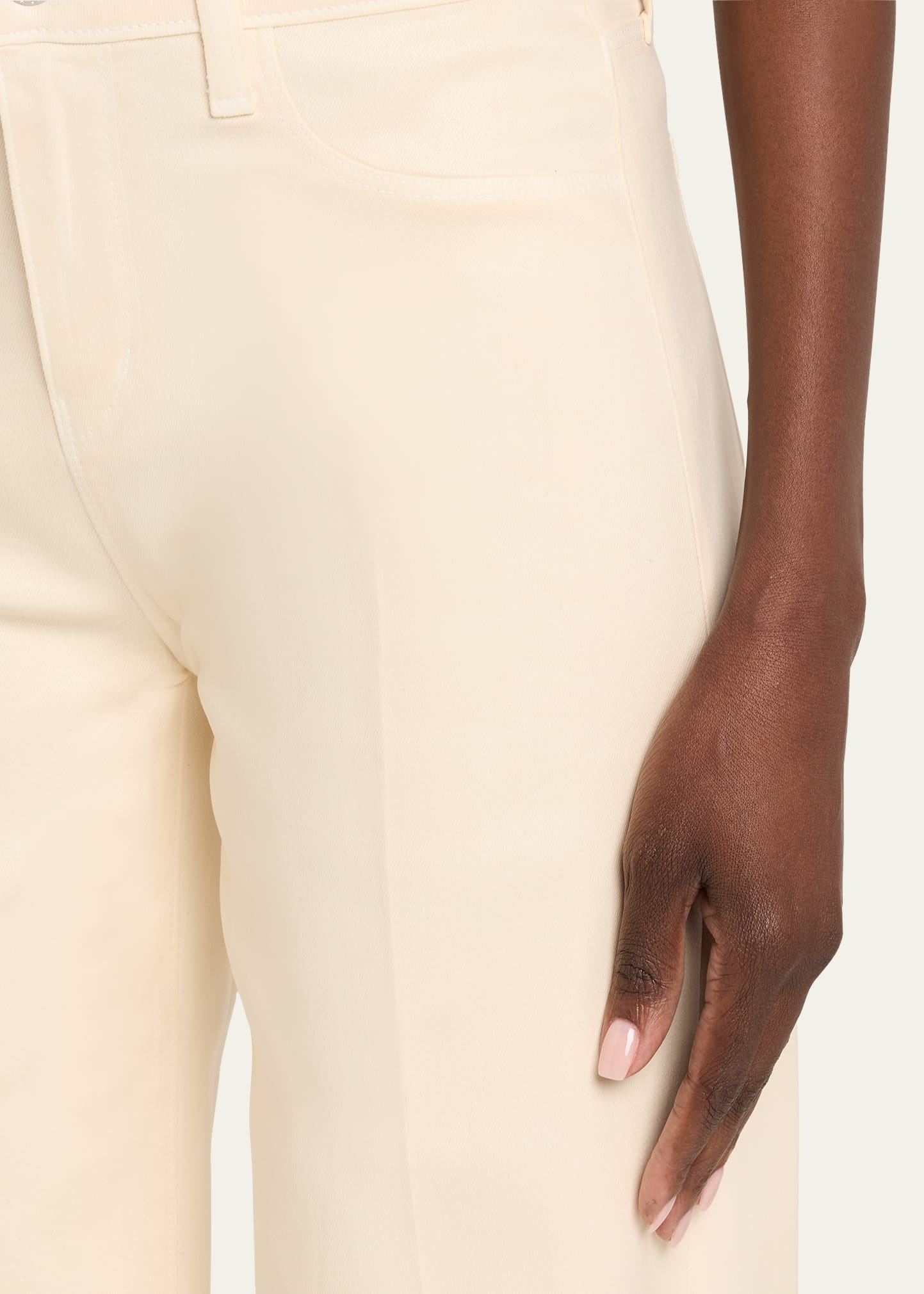 Clayton Coated Wide-Leg Jeans - 5