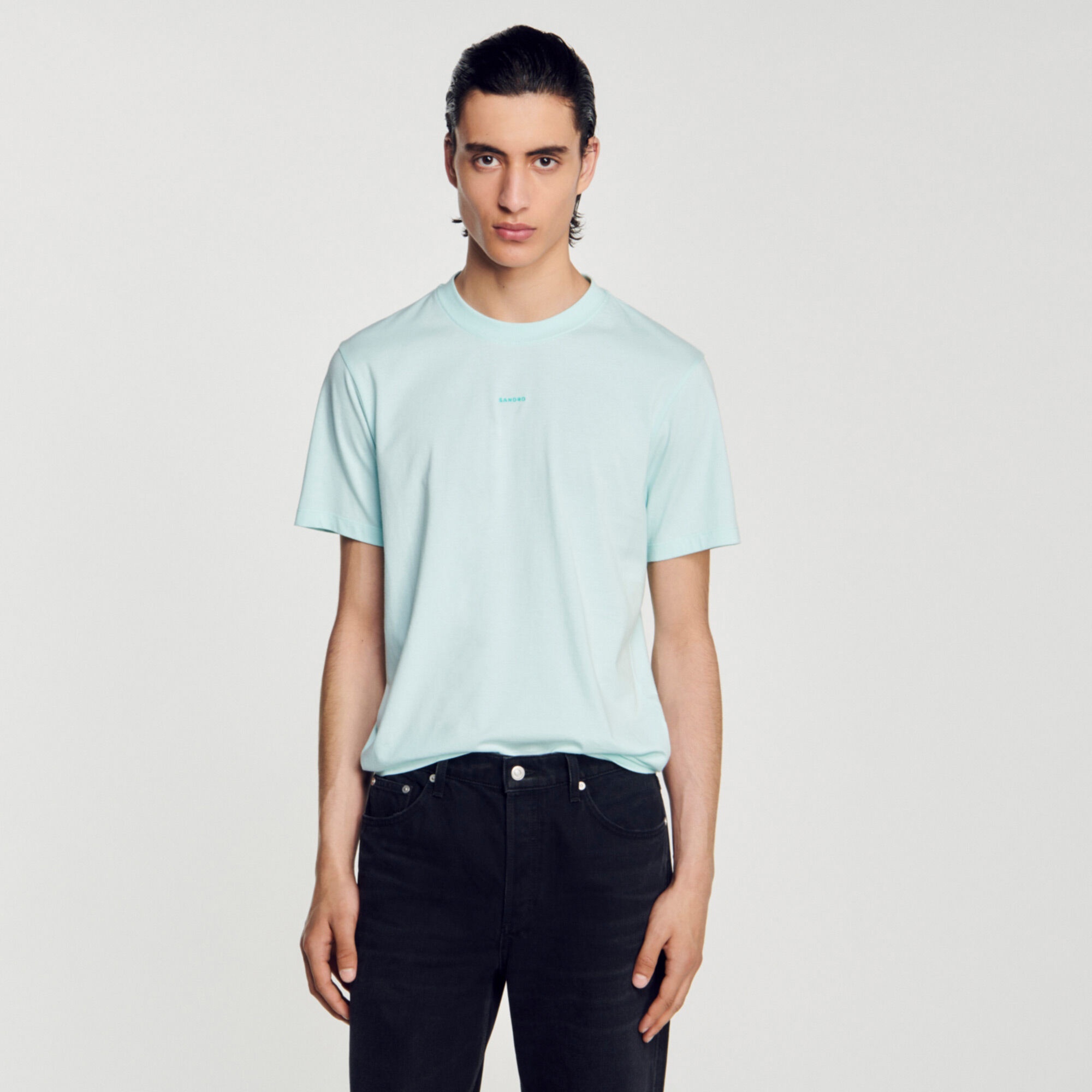 SANDRO EMBROIDERED T-SHIRT - 5