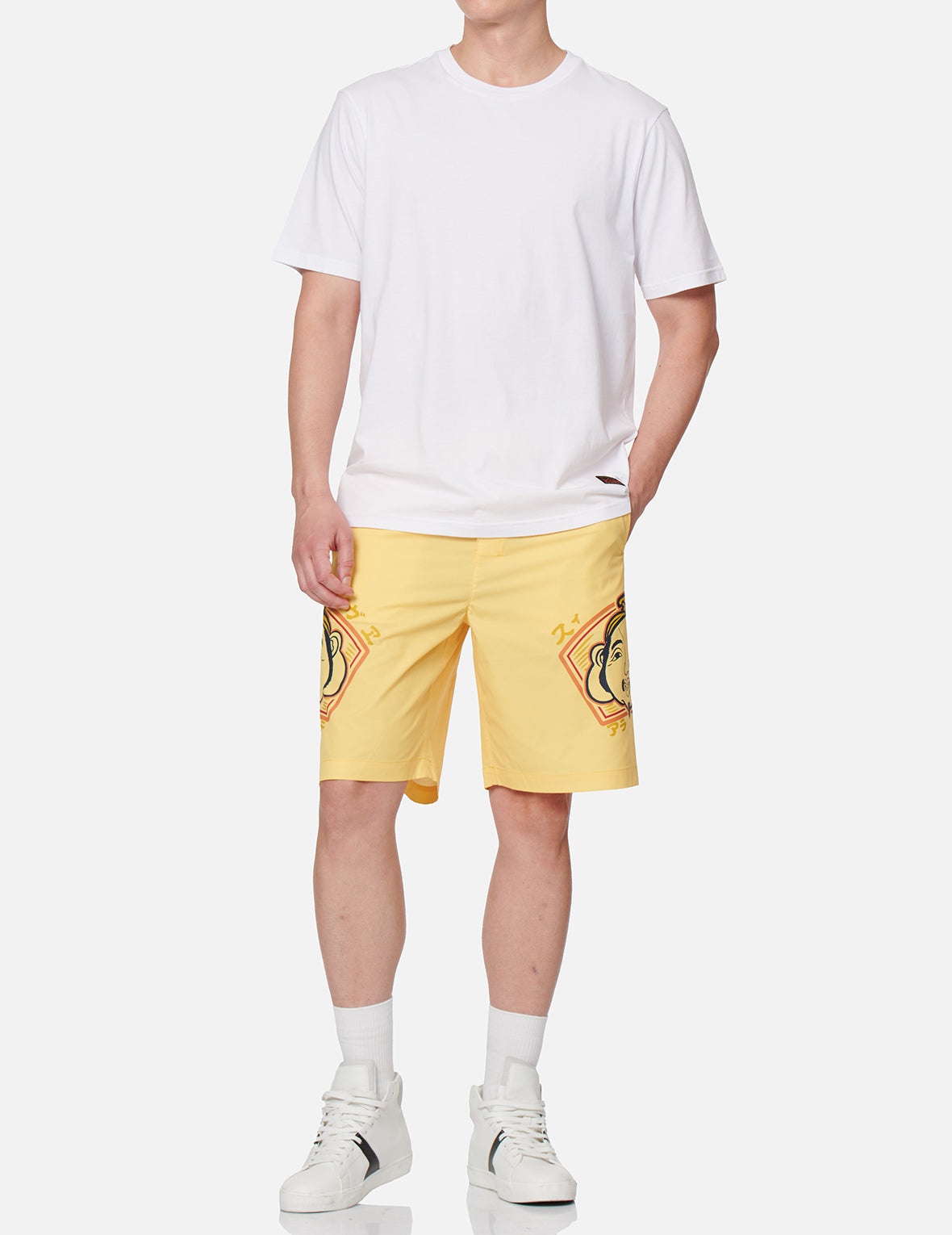 Plain Cotton-Jersey T-Shirt - 3