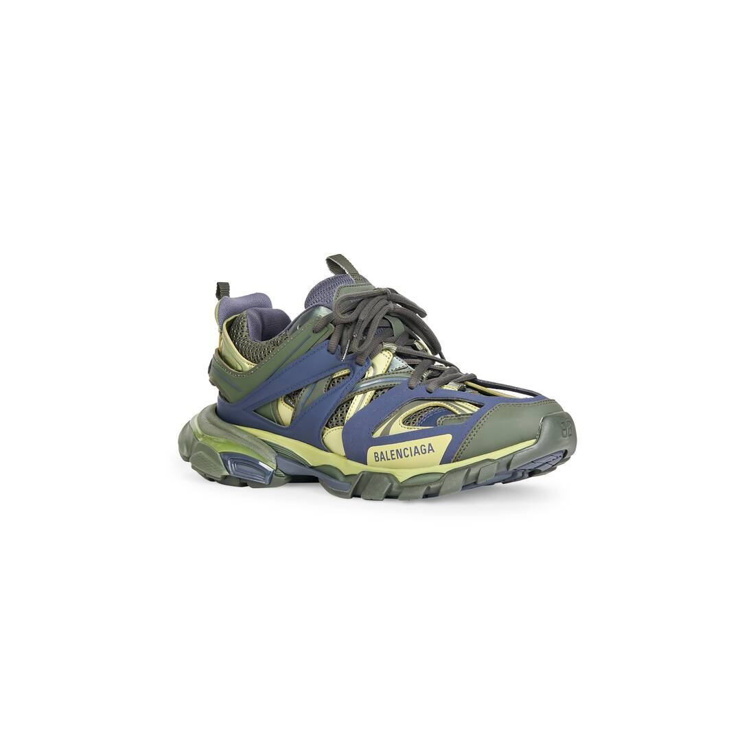 Men's Track Sneaker in Green - 2