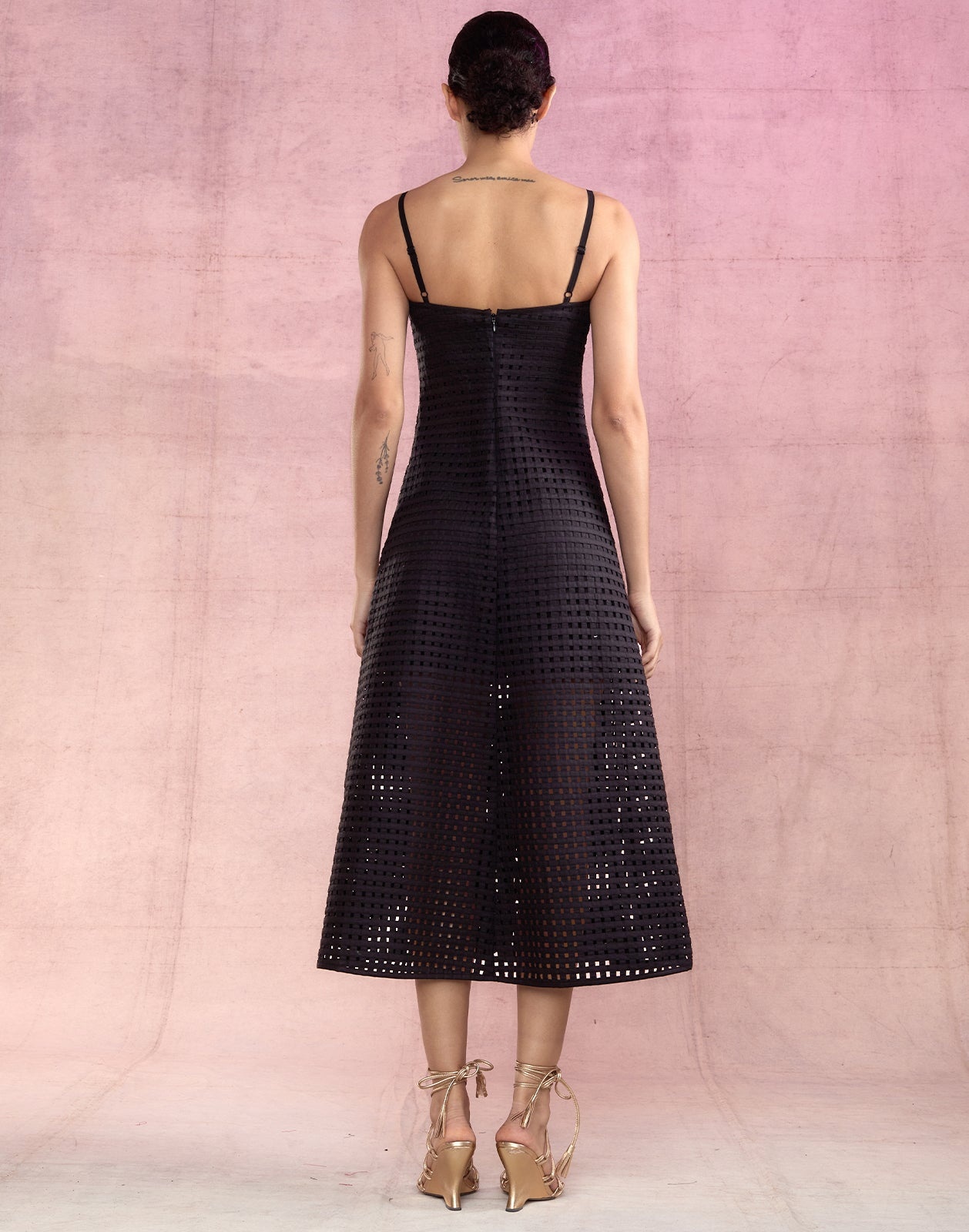 Birdcage Midi Dress - 6