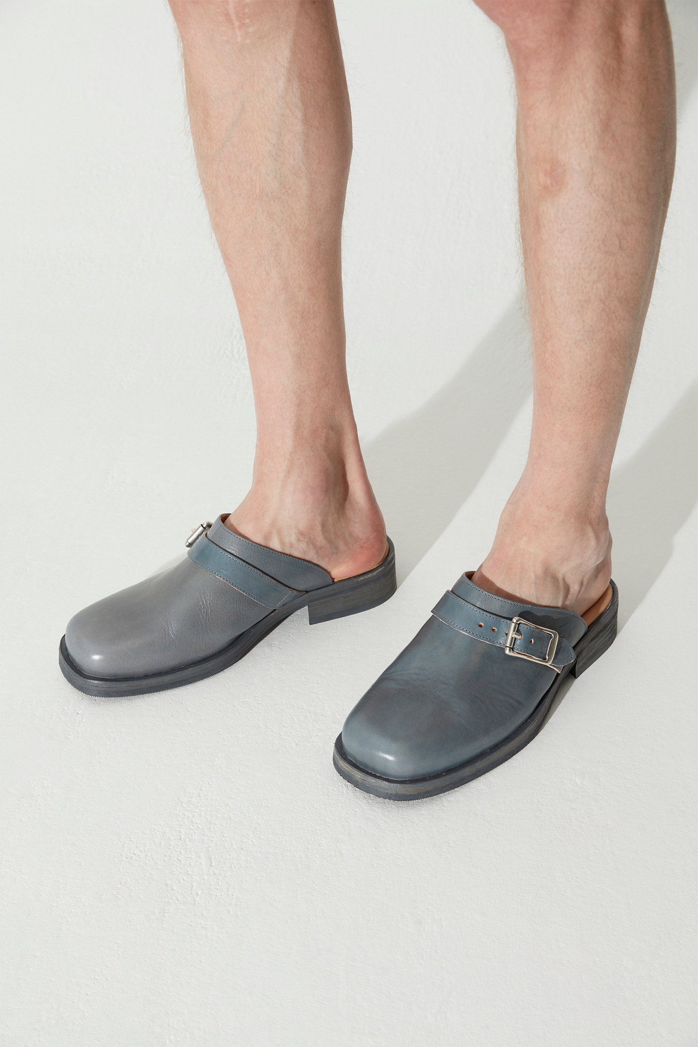 Camion Mule Deep Sky Leather - 7