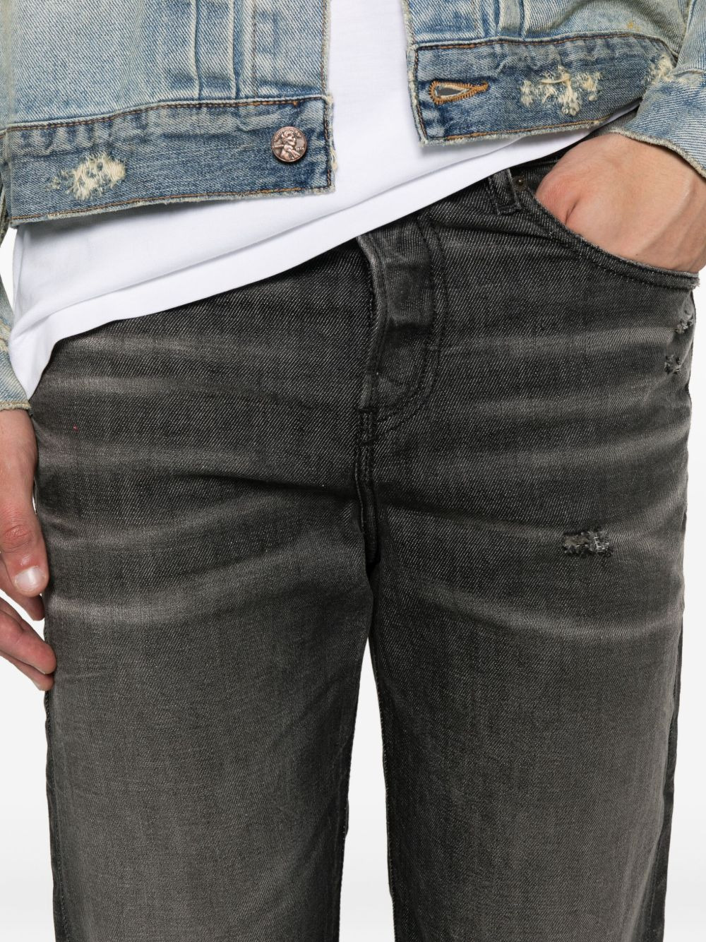 D-Viker faded distressed jeans - 5