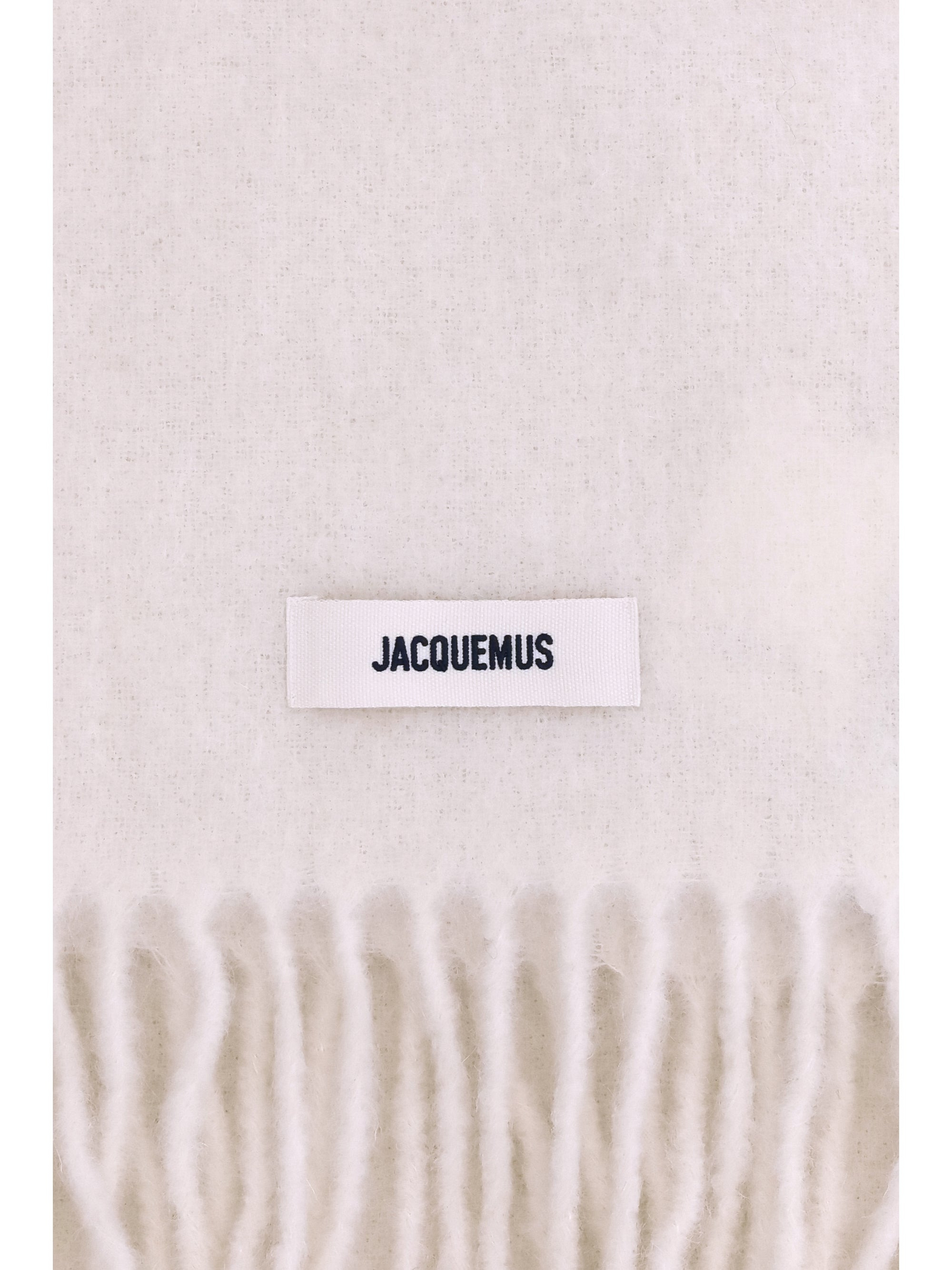 Jacquemus Women Fringed Scarf - 3