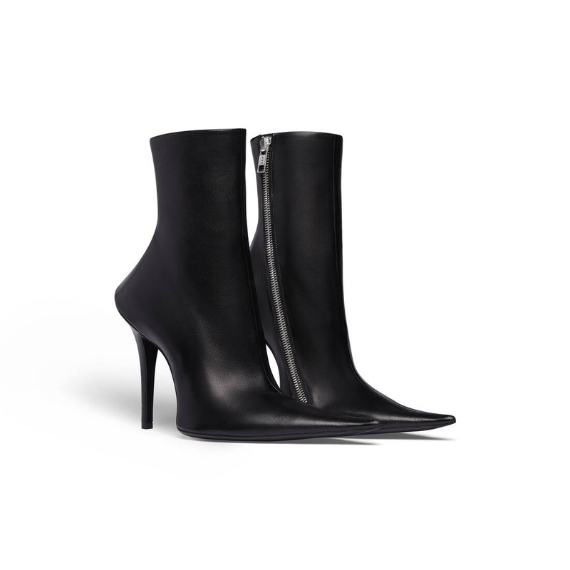 BALENCIAGA Women's Witch 110mm Bootie in Black outlook