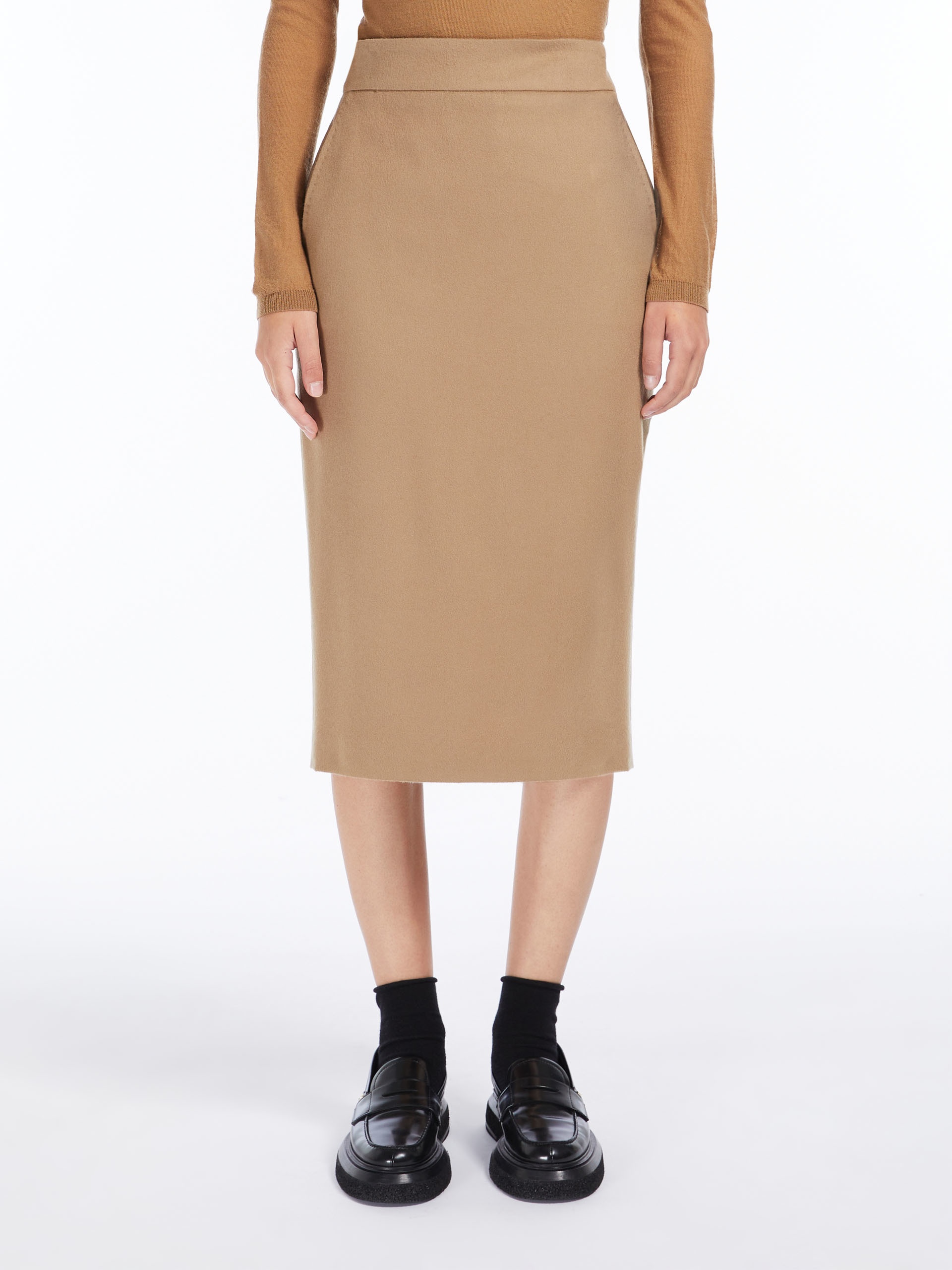 NUCCIA Wool pencil skirt - 3