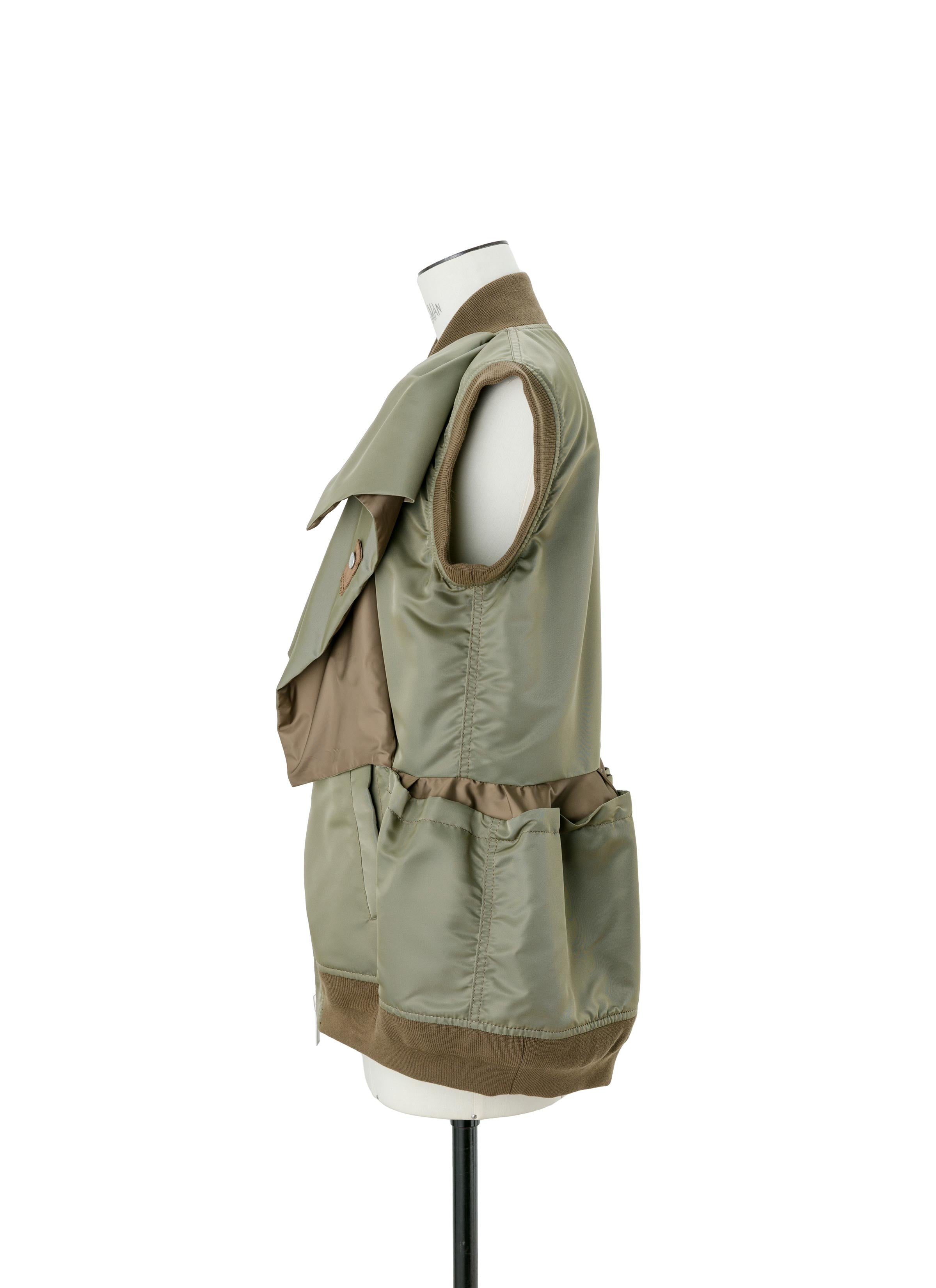 Nylon Twill Vest - 3