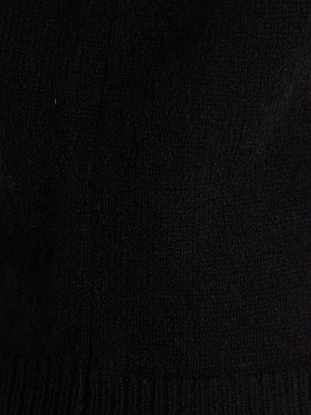 openwork cashmere sweater - 6