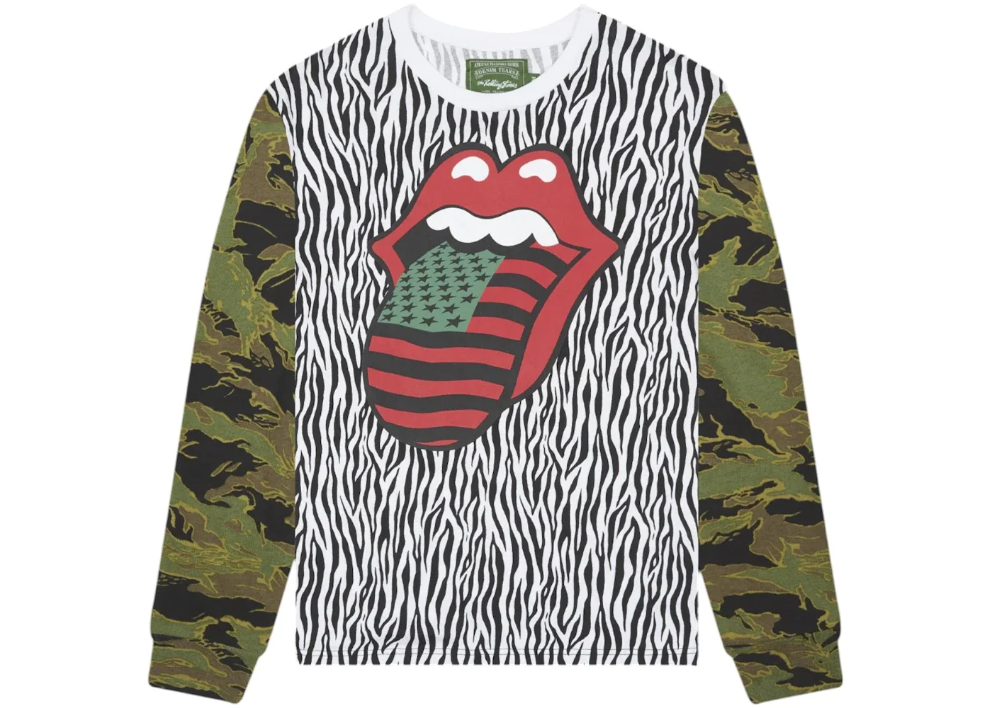 Denim Tears x Rolling Stones L/S Tee Multicolor - 1