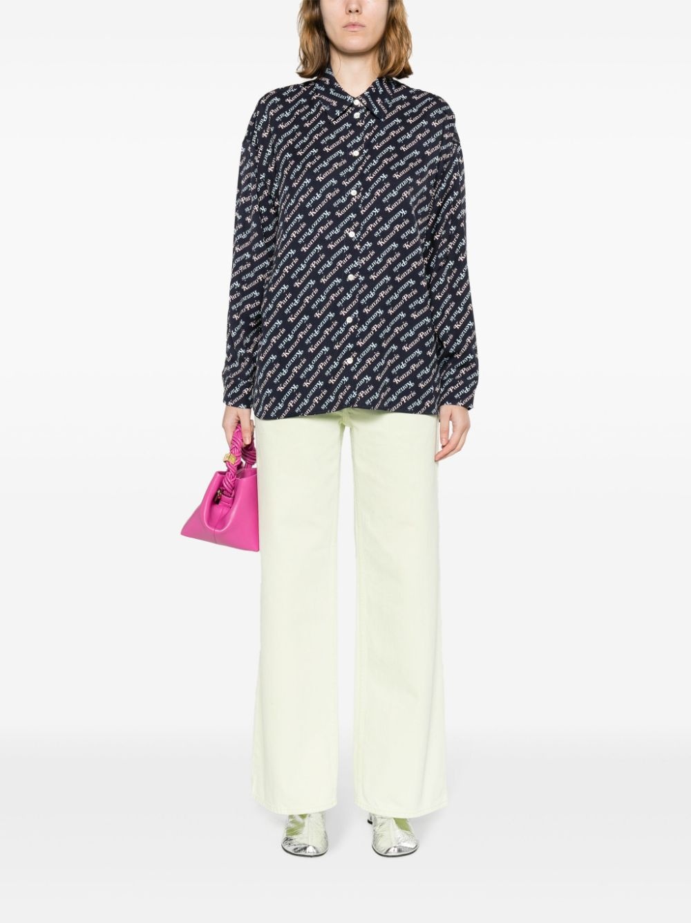 Verdy monogram-print shirt - 2