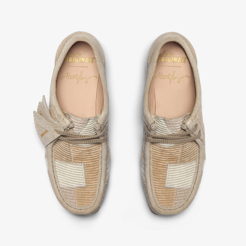 Aleali May X Wallabee Beige Combination 7