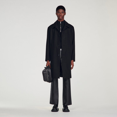 Sandro WOOL AND CASHMERE COAT outlook