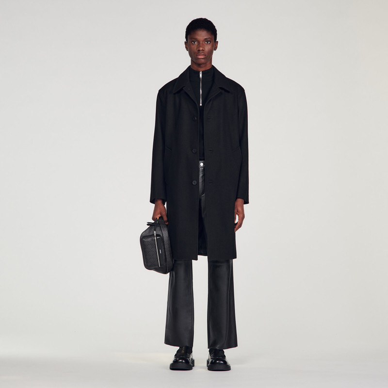 Sandro WOOL AND CASHMERE COAT outlook