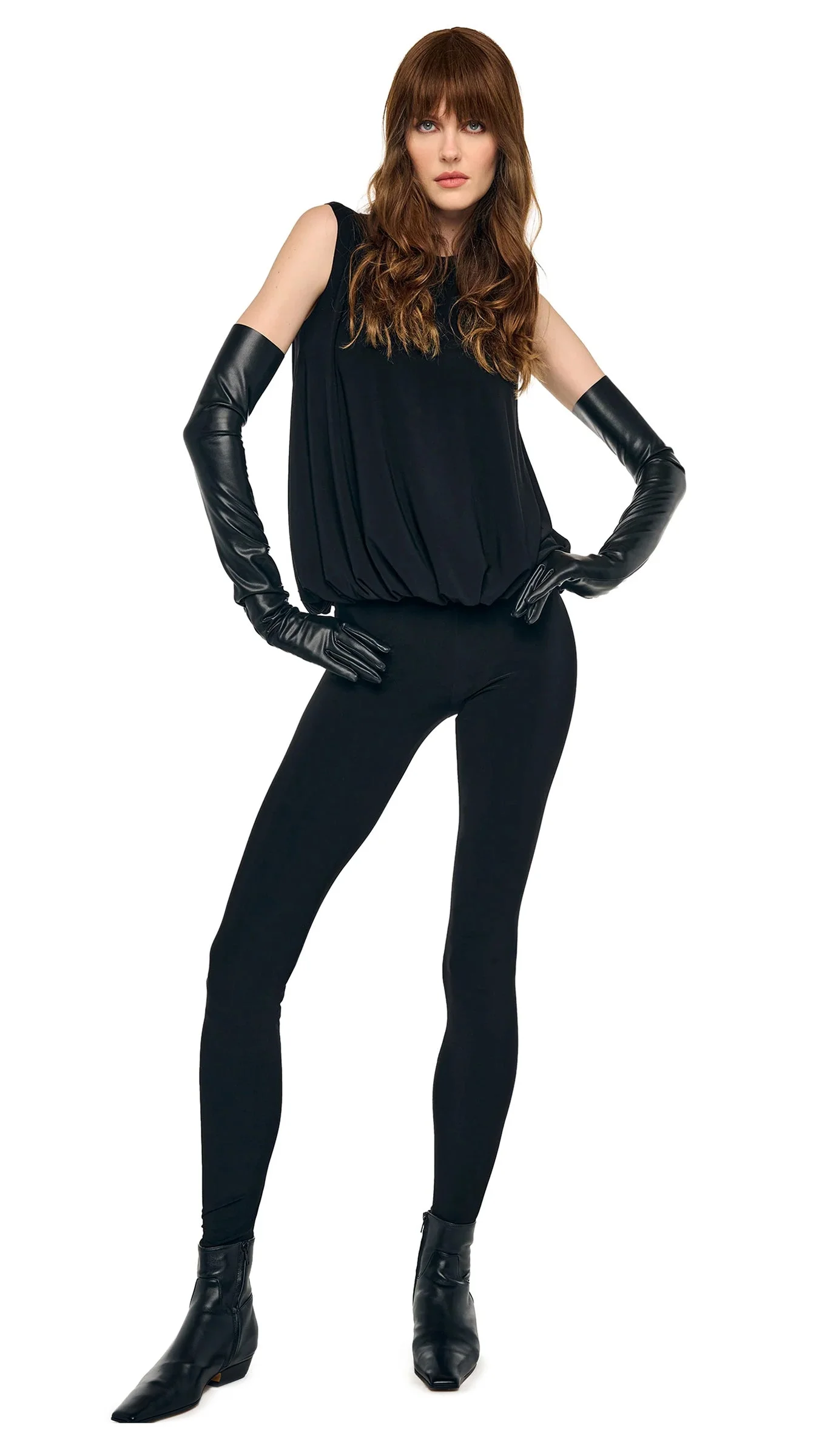 LEGGING WITH FOOTIE W.O WAISTBAND - 1