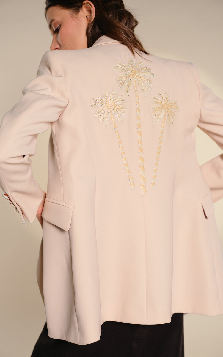 Herencias Del Alma Blazer off-white - 2