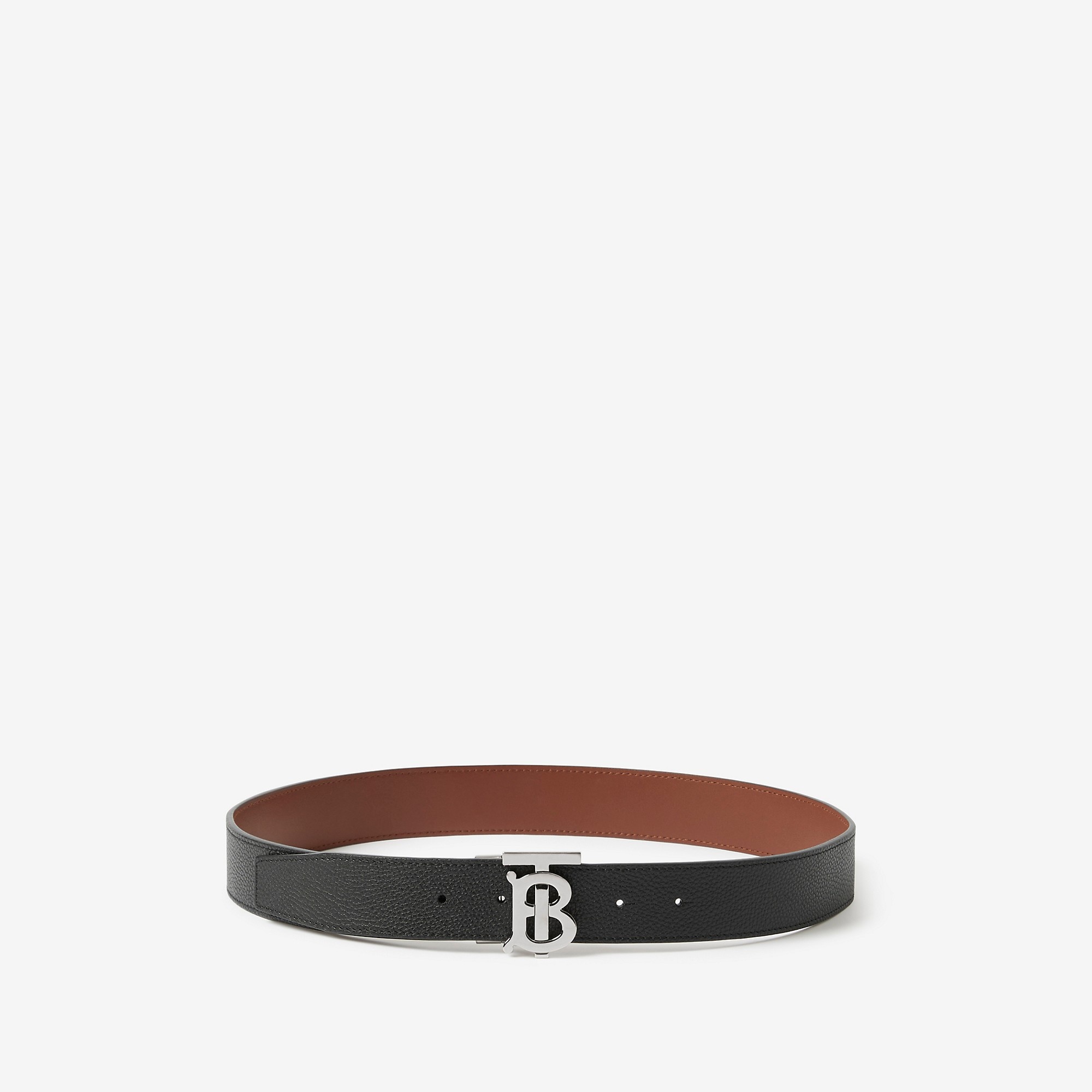 Reversible Monogram Motif Leather Belt - 1