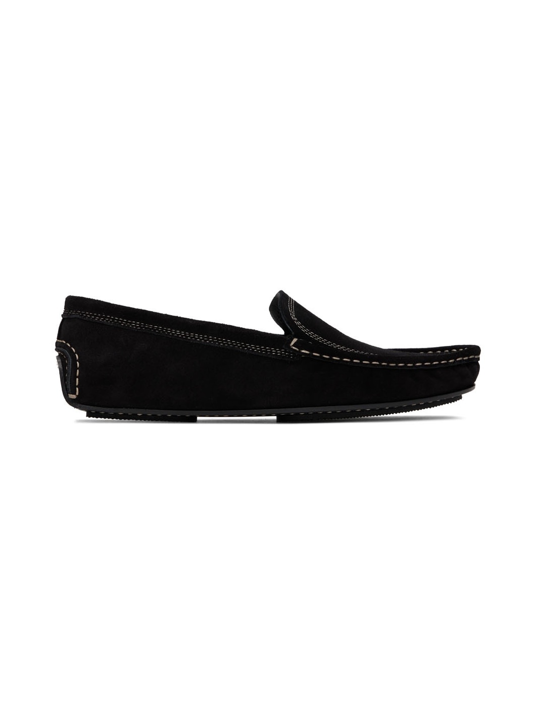 Black 'The Car' Loafers - 1