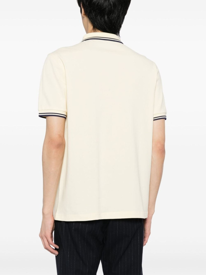 embroidered logo polo shirt 4