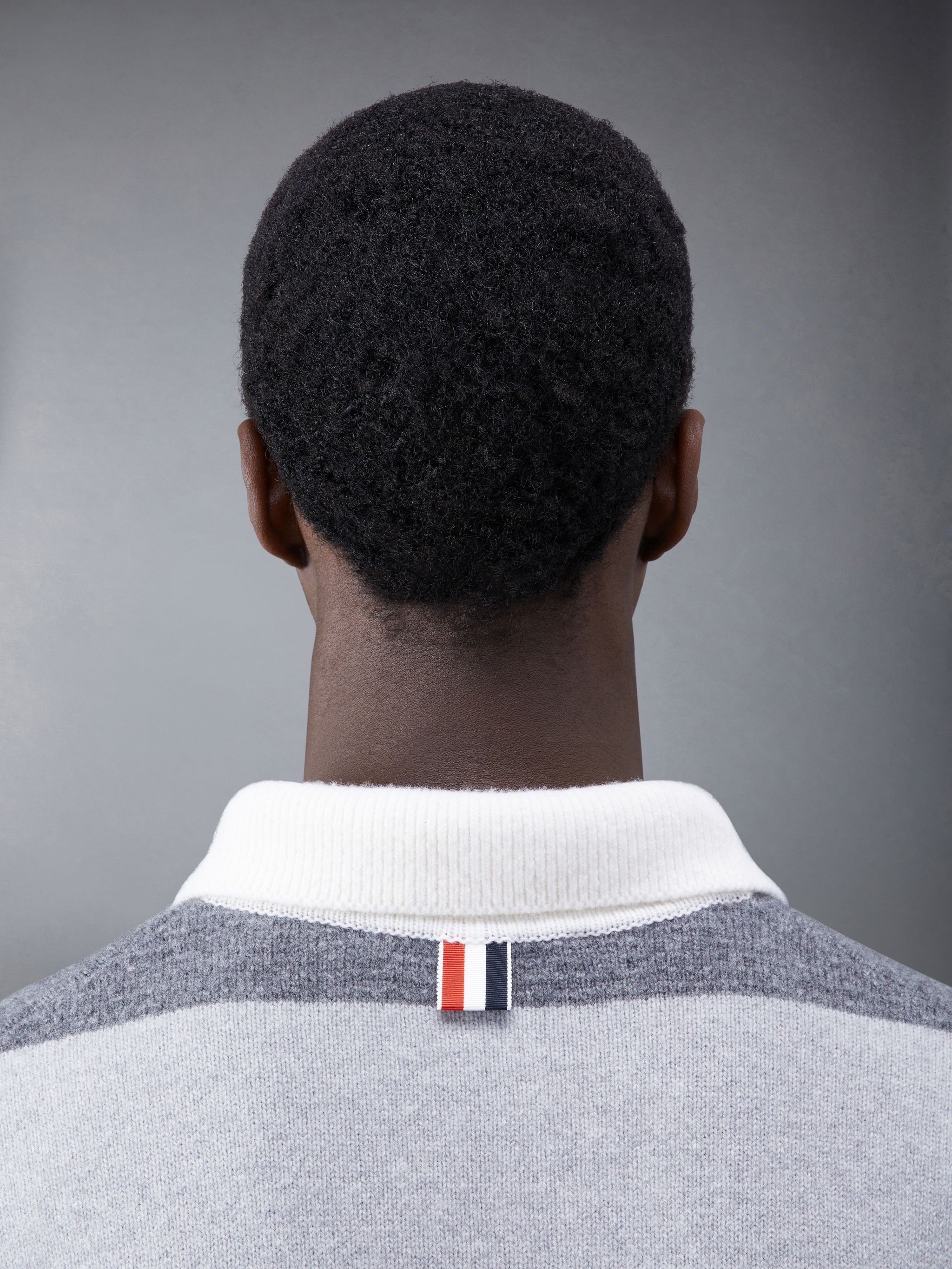 Rugby Stripe Merino 4-Bar Long Sleeve Polo - 6