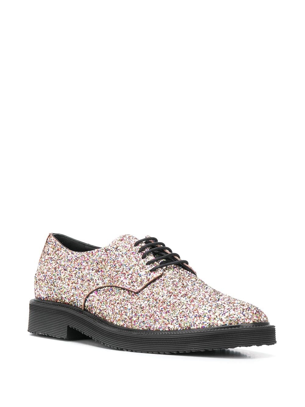 glitter Oxford shoes - 2