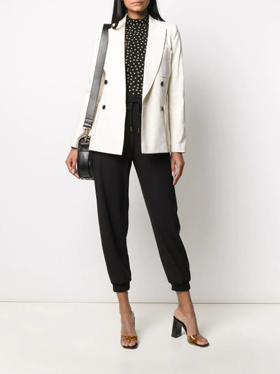 Isabel Marant double breasted patch-pocket blazer outlook