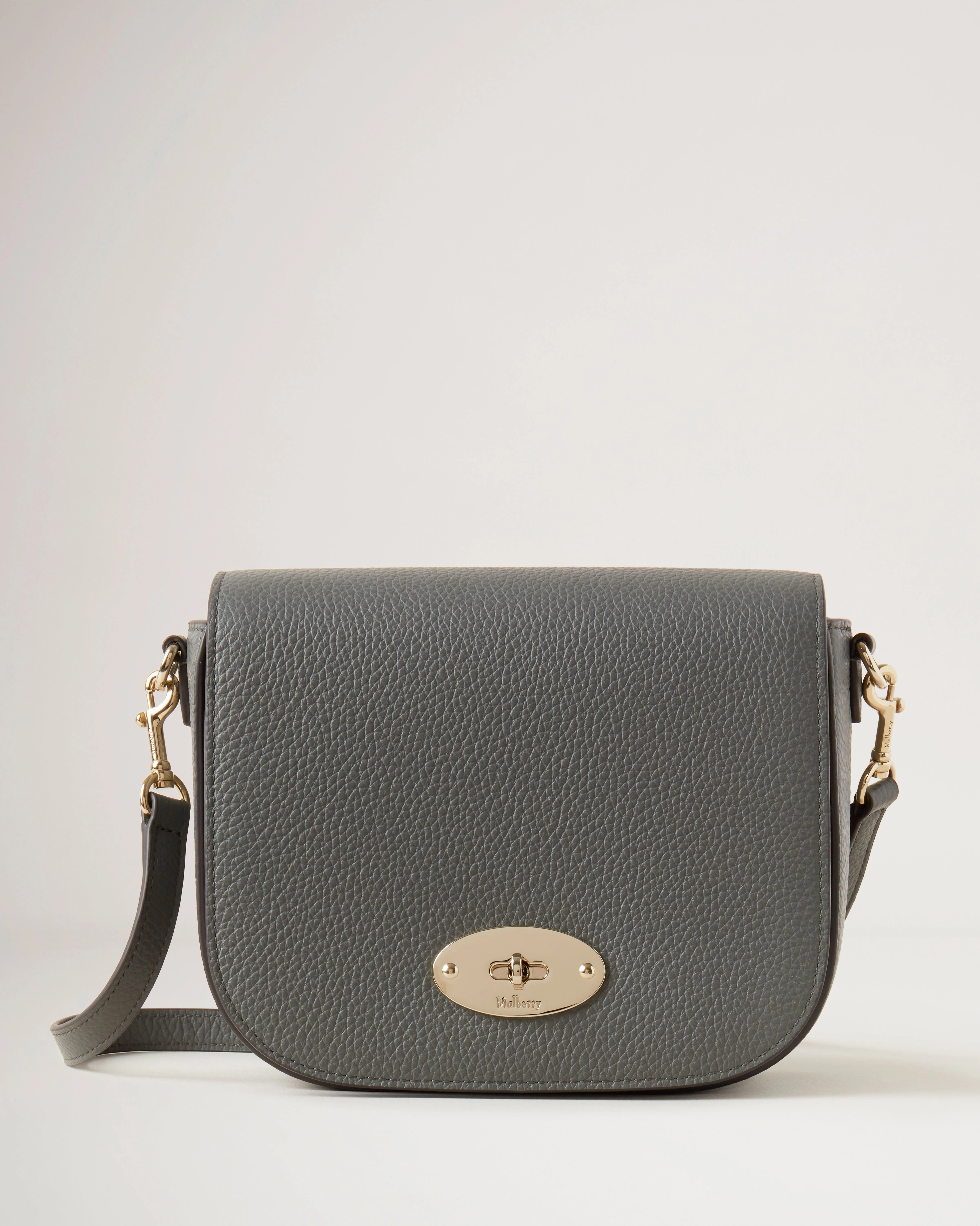 Small Darley Satchel Charcoal Small Classic Grain - 1