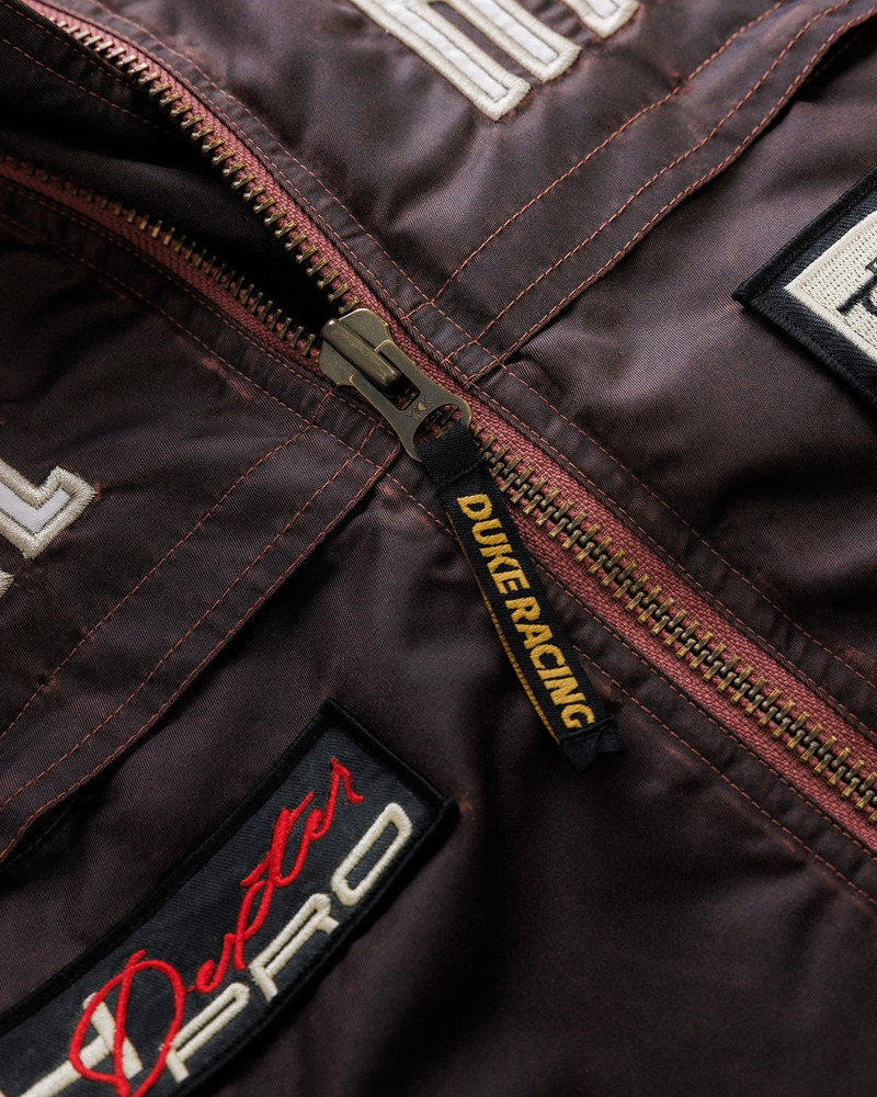 DR4 Trackside Vintage Mauve Bomber Jacket 6