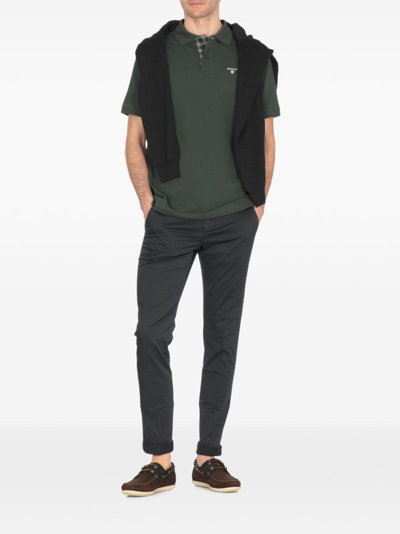 Barbour embroidered-logo polo shirt outlook