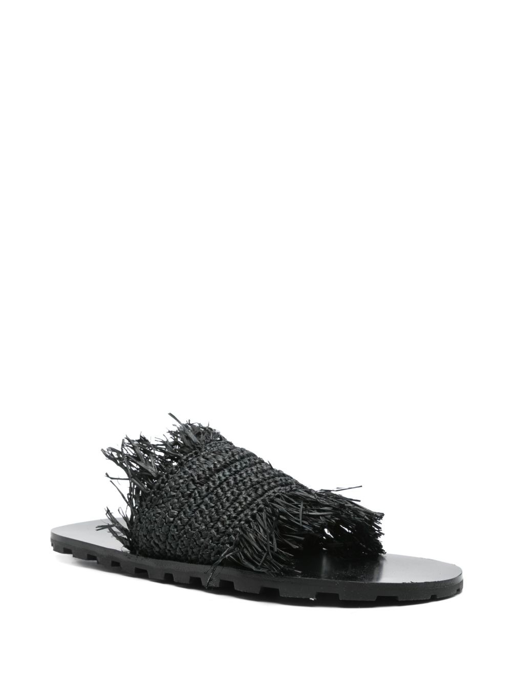 raffia sandals - 2