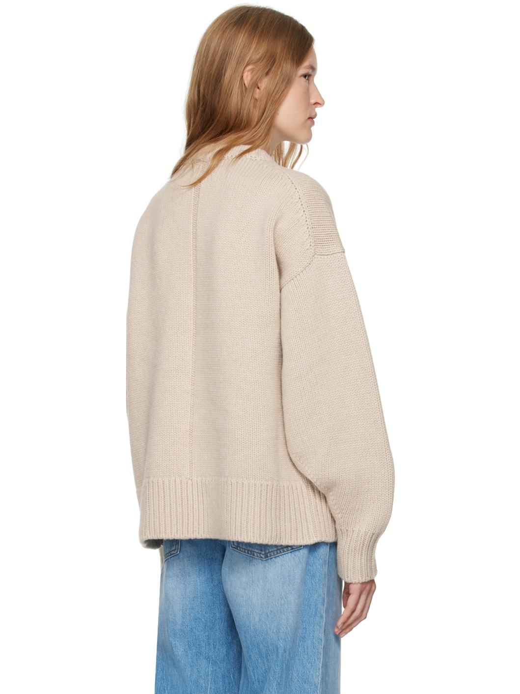 Beige Ophelia Sweater - 3