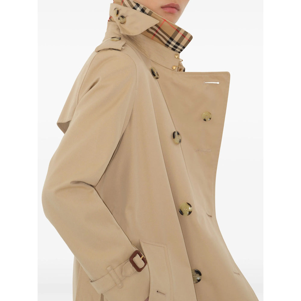 Burberry Neutrals Coats - Trench & Raincoats Women - 3