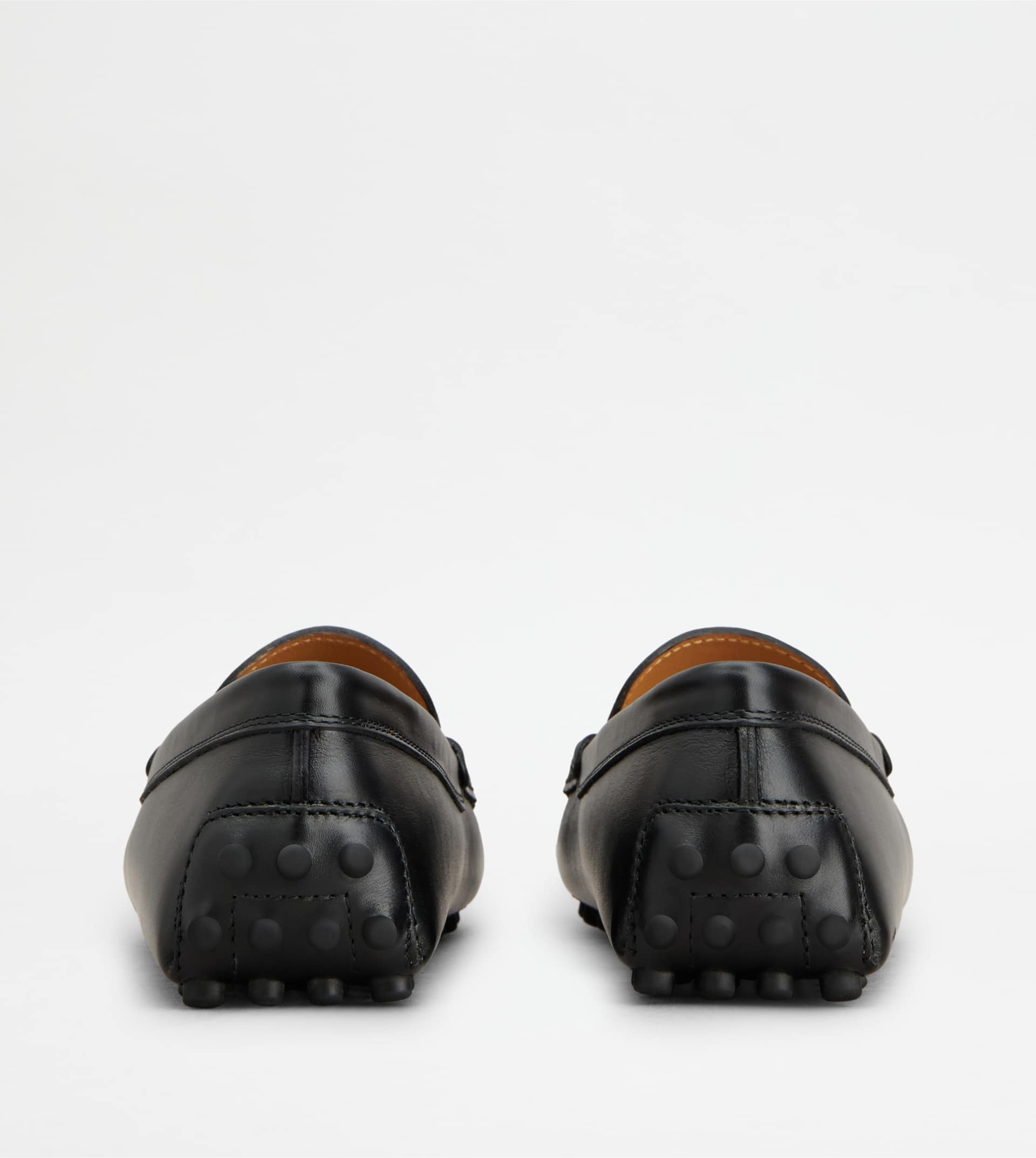GOMMINO DRIVING SHOES IN LEATHER - BLACK - 2
