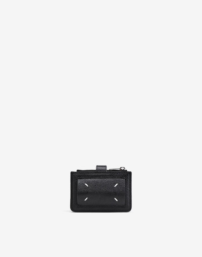 Maison Margiela Four-stitches zip wallet outlook