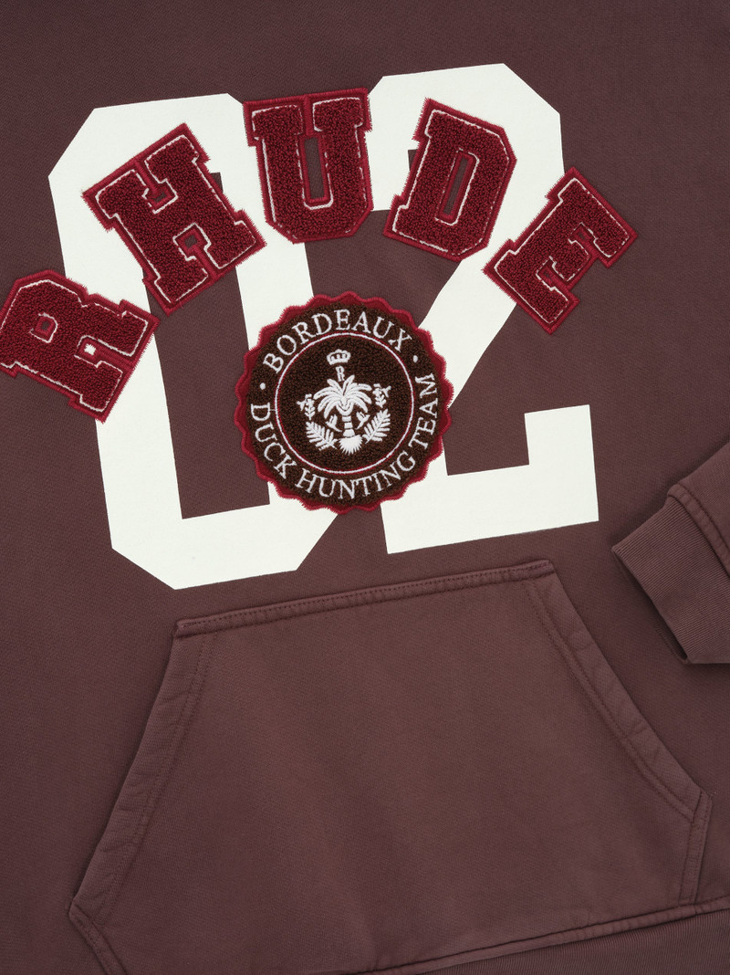 RHUDE CHENILLE HUNTING CLUB HOODIE 5